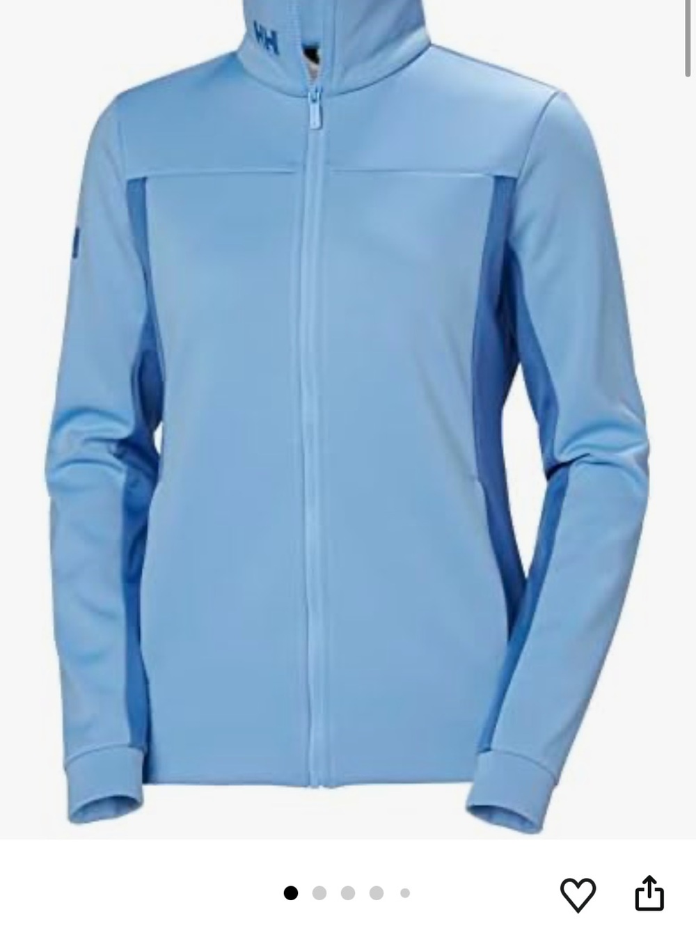 Helly Hansen Women's Sky Blue Full-Zip Utility Jacket